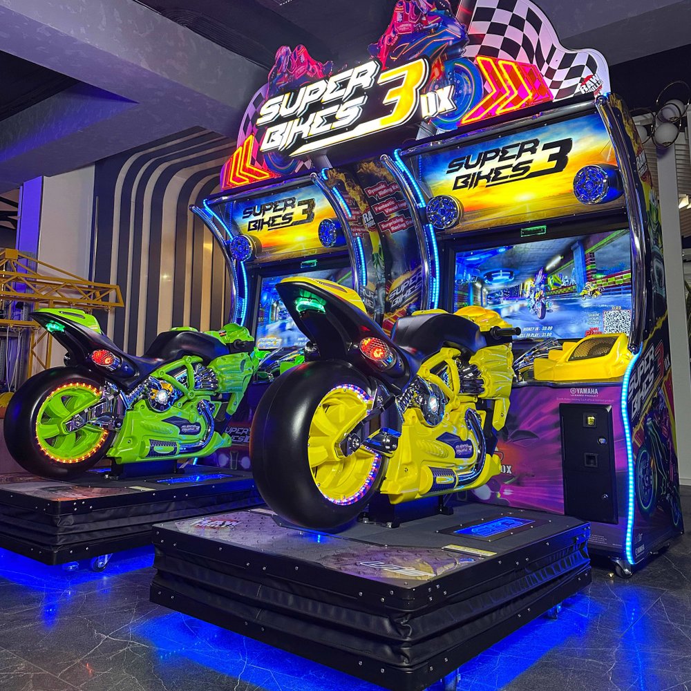 Двойная мото гонка «Super bikes 3»