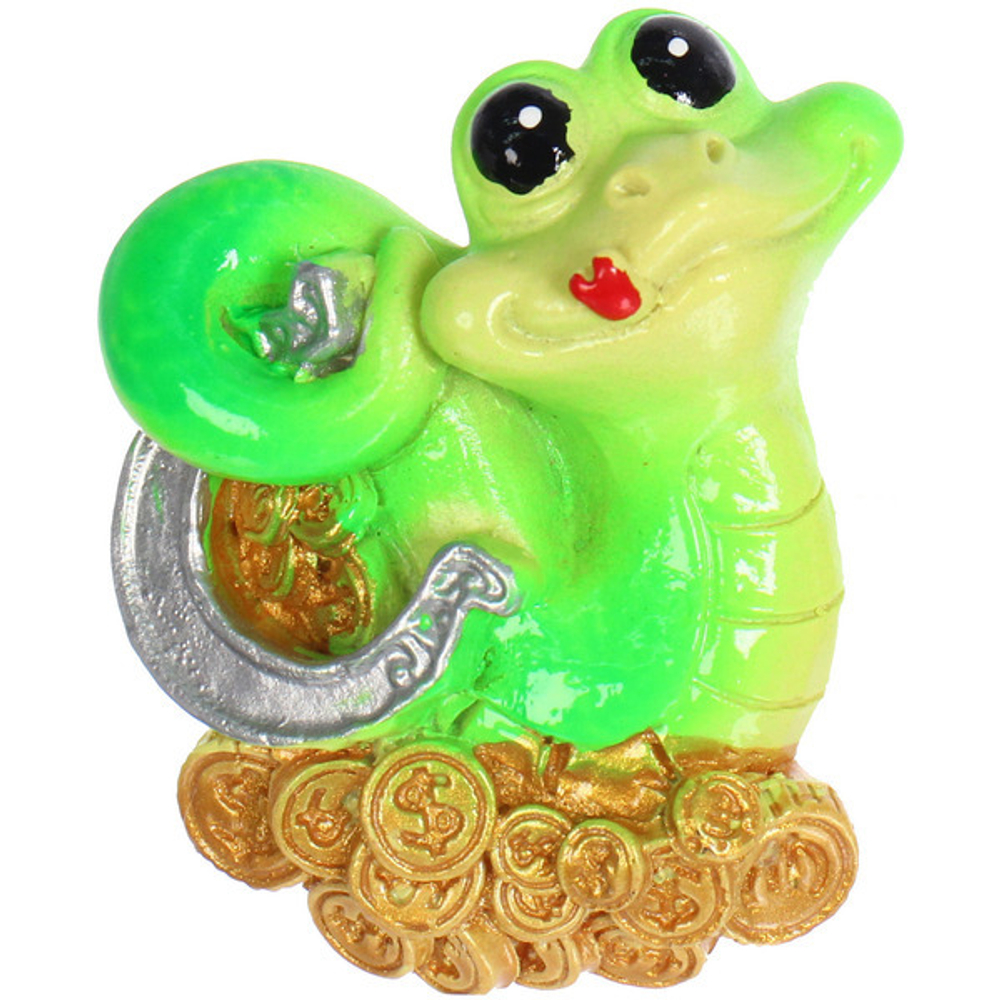 Магнит «Веселая змейка» 4*5,5 см, микс