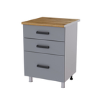 Берн Рабочий стол с 3 ящиками 600 6РГЗ