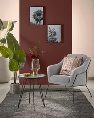 Кресло Brida светло-серое