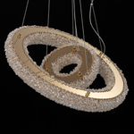 Citilux CLOUDY CL323172 LED Люстра хрустальная подвесная