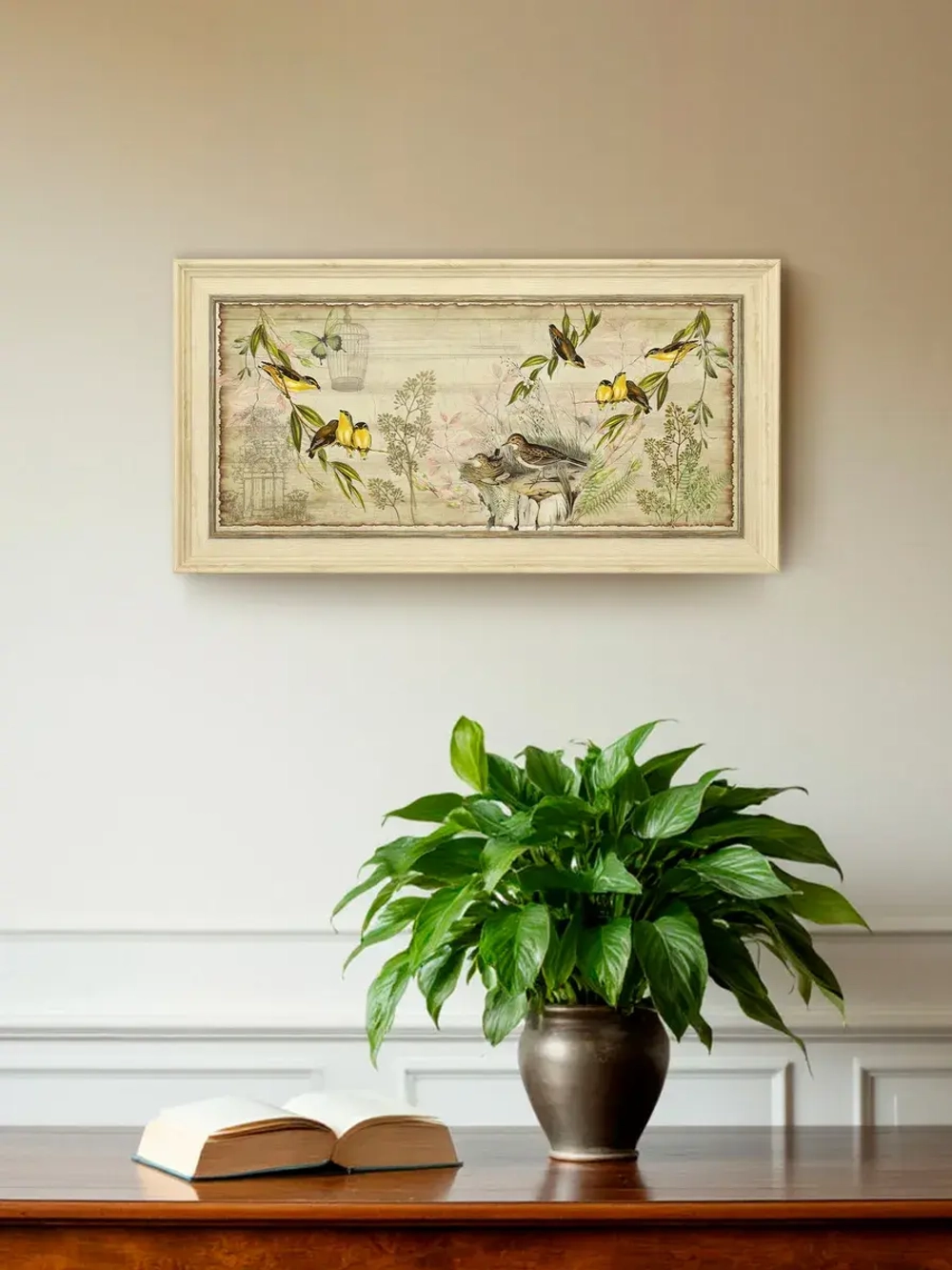 Картина на стену интерьерная на холсте 26*50 см