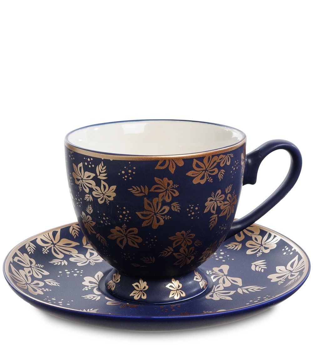 Love Drinks ML-18 Чашка «Элитная» 250мл с блюдцем в подарочной коробке