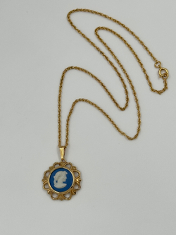 Кулон Wedgwood синий