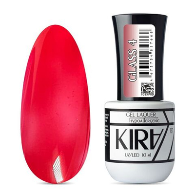 КИРА гель-лак GLASS 004 10 мл.