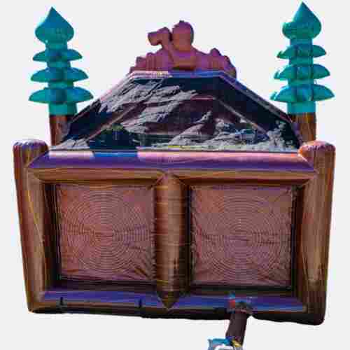 Надувной дартс «Таёжный рубеж» на подкачке, диаметр 3,5 м, размер 3,5×3,5×4 м