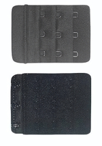 Удлинитель для бюстгальтера с рядом в три крючка (Цвет: черный)