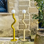 Напольный дизайнерский светильник Straw Zigzag by Julie Lansom