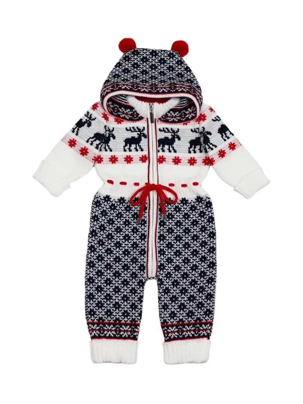 Комбинезон вязаный