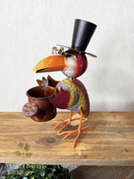 Садовый декор фигурка "Ворон-садовник" 18x12xH23 см / 19x13xH23 см CAMPO Home & Garden