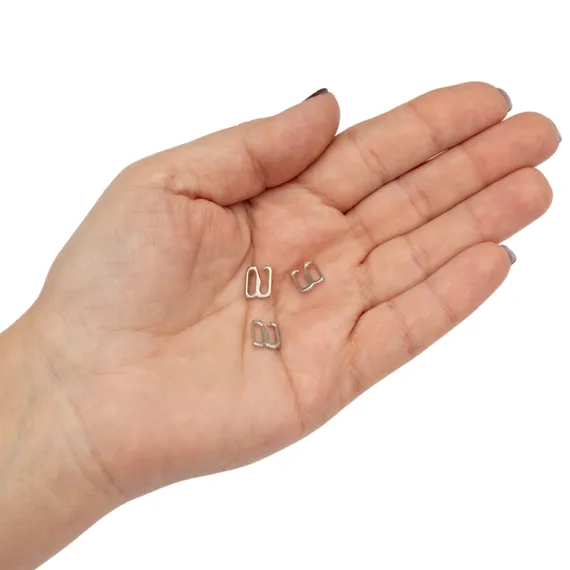 Крючок для бретели никель 6 мм