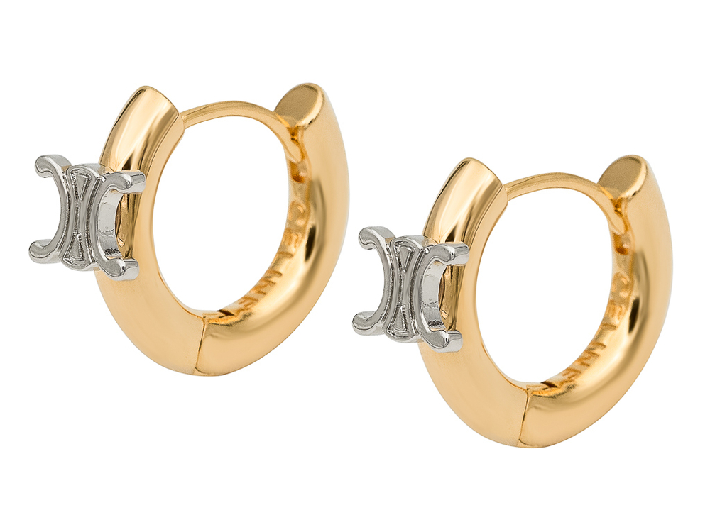 Серьги-Кольца "Celine", 20,5мм