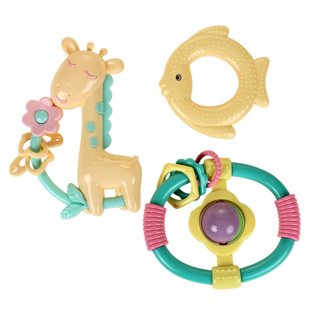 Набор погремушек 3шт, пакет ZY1645754