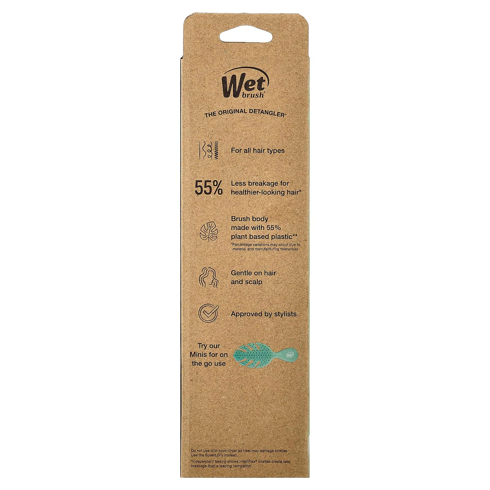 Wet Brush, Средство для расчесывания волос Go Green ™, розовый, 1 шт.