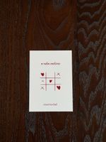 Открытка 7,5*10см - я тебя люблю