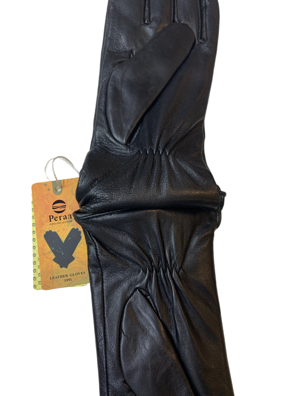 Регал.Перчатки.Женские.Кожаные.Сенсорные.10 шт в упаковке.