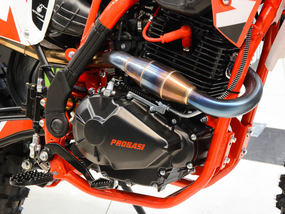 Мотоцикл эндуро PROGASI SUPER MAX 300 PRO Red/White 21/18