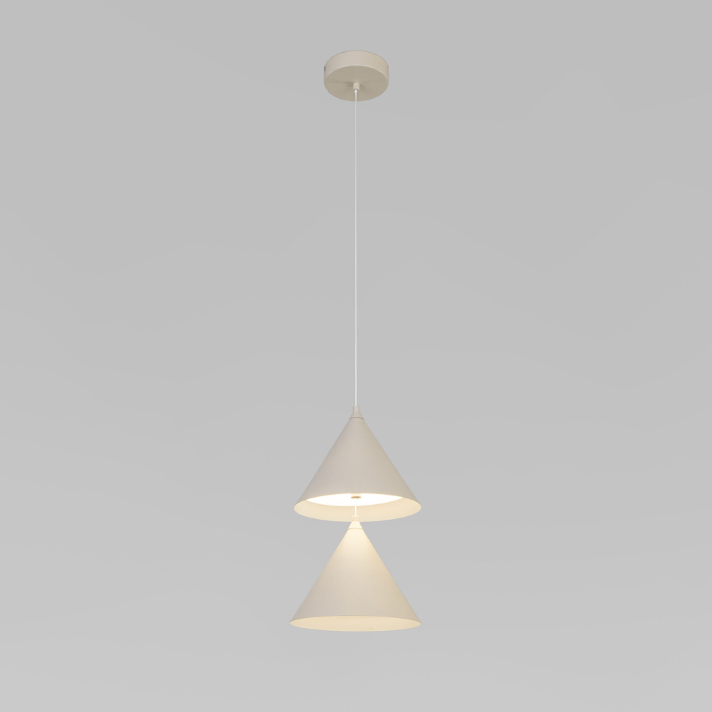 Подвесной светодиодный светильник 604052 LED бежевый