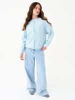 Кардиган для девочки AT1383 голубой