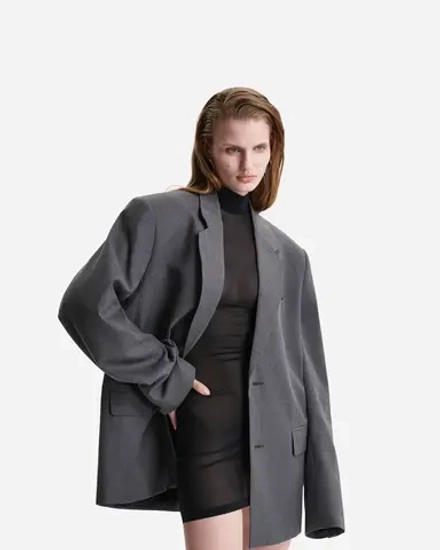 Пиджак Power Suit серый