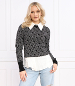 свитер GUESS - черный(W1BR55 Z1091)