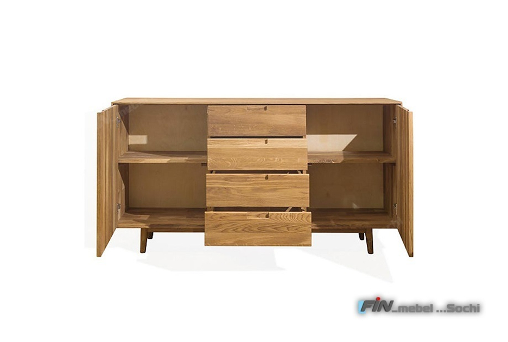 арт. 5021 ДУБ Тумба "Ирвинг" 3 ШхВхГ: 1600х845х450