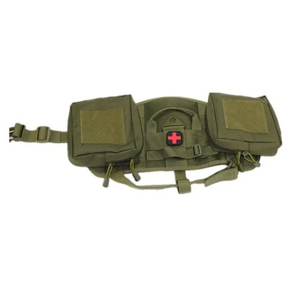 Армейский жилет-аптечка для собаки (олива)