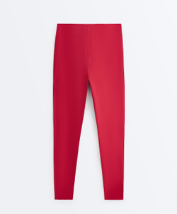 OYSHO Компрессионные легинсы Extra Compressive Core Control длиной 65 см, красный
