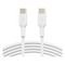 Кабель Belkin BoostCharge USB-C - USB-C 1м 2 шт. (CAB003bt1MWH2PK) White