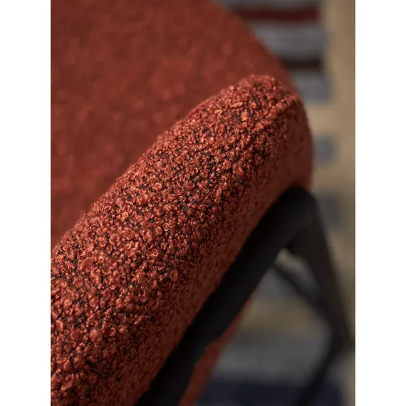 Барный стул Helning, терракотовое букле