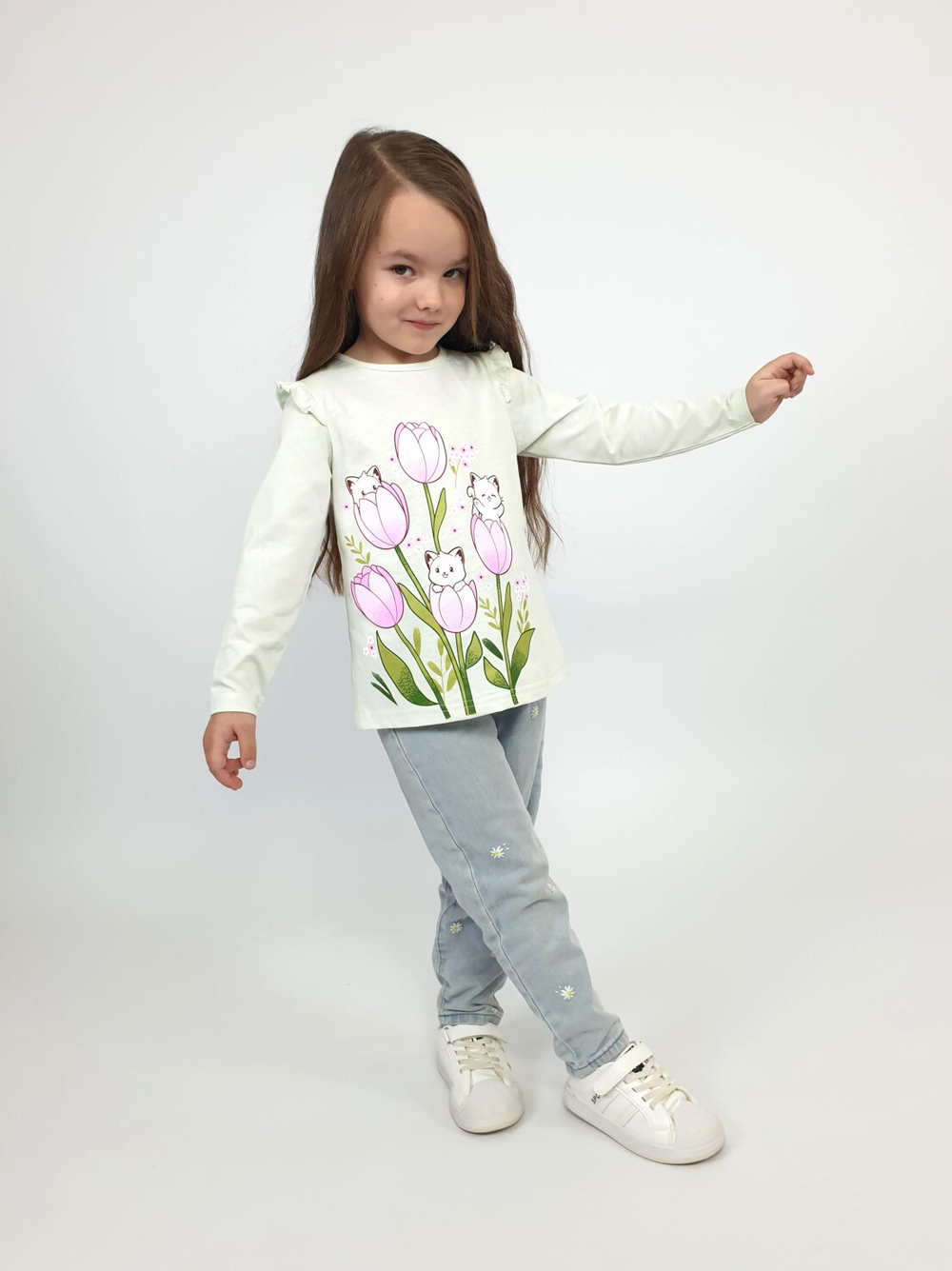 4-126-4 Джемпер для девочки