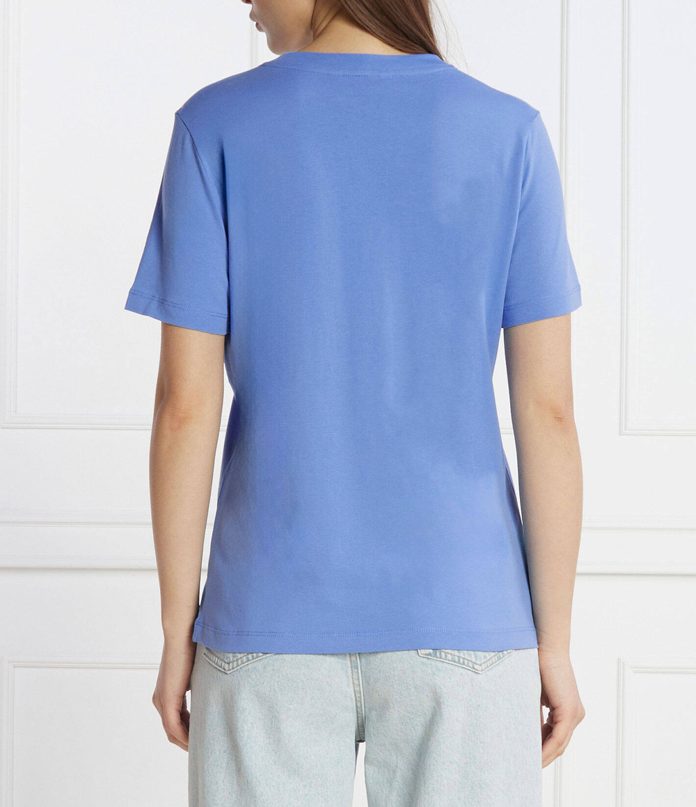 Футболка REG CREST C-NK TEE SS Tommy Hilfiger - голубой(WW0WW41058)