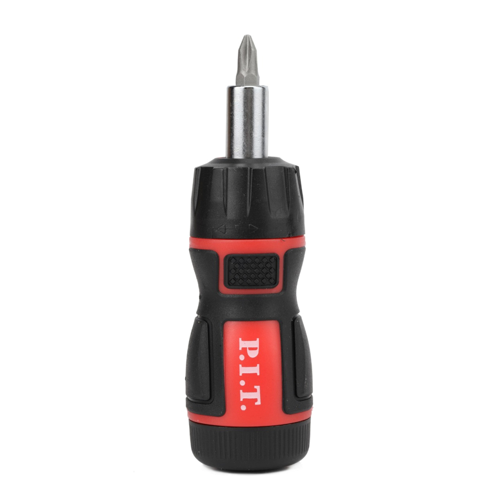 Набор бит с рукояткой P.I.T. ADVANCE HSDR04-0007 (7шт, рукоятка с трещоткой, биты 6 шт., блистер)