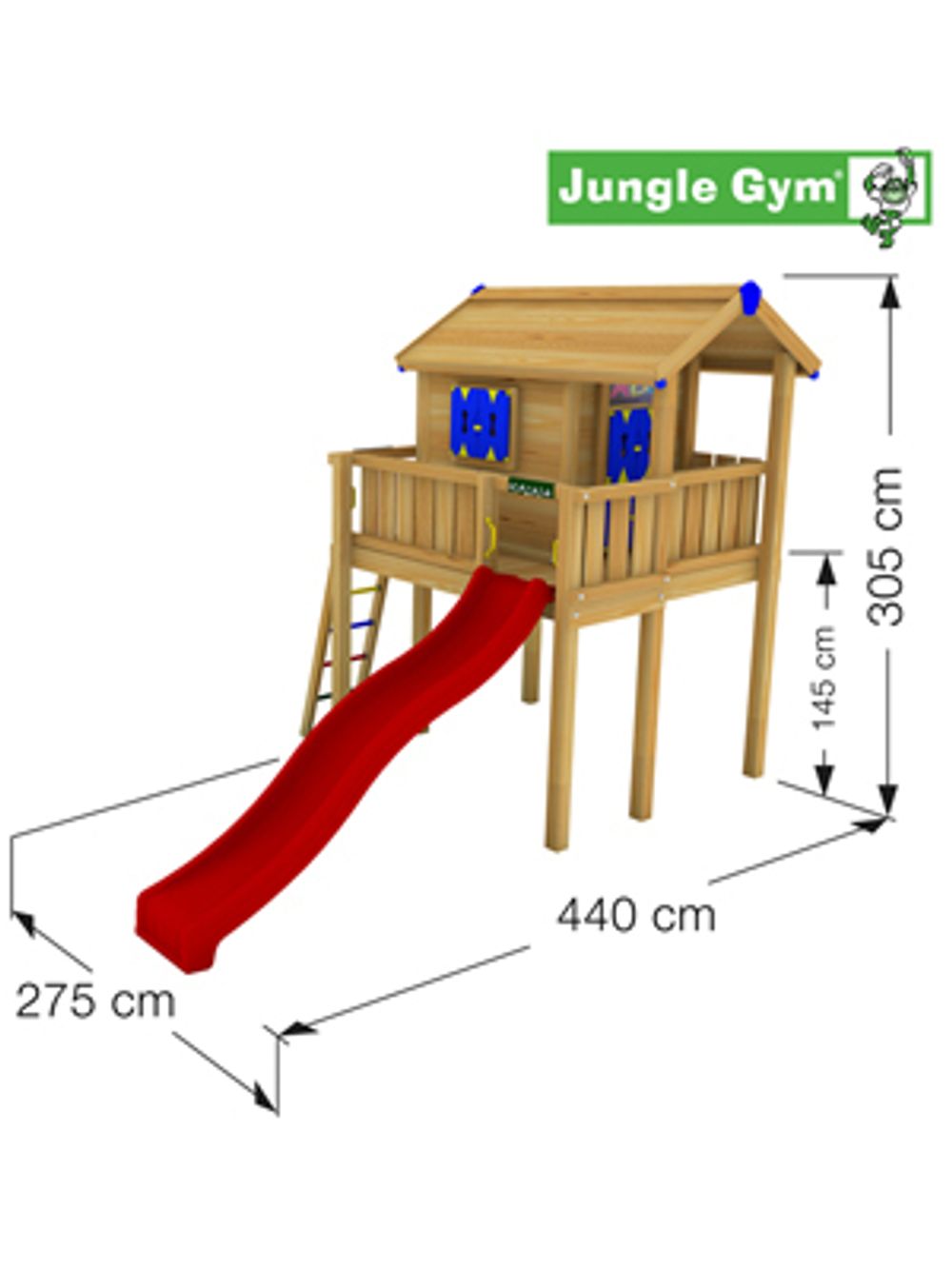 Детский городок Jungle Gym Playhouse XL