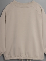 Свитшот для девочки осенний с завязками