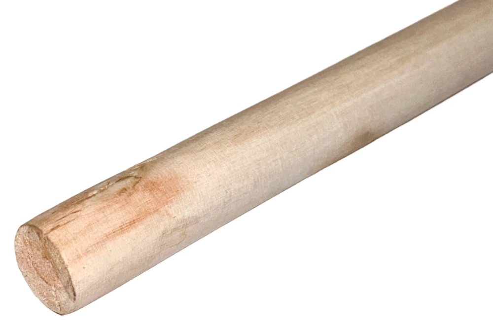 Черенок для щетки 120 см 25 мм эвкалипт без резьбы
