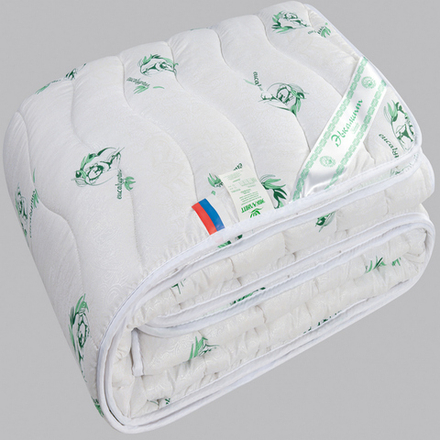 Одеяло "РУ. ЭВКАЛИПТ" Лавртекс, стандарт, плотность 300 г/м2, микрофайбер, Россия.