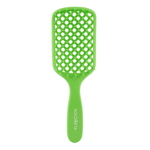Расческа вентилируемая с ароматом зеленого яблока SOLOMEYA Aroma-Vented Hair Brush Green Apple