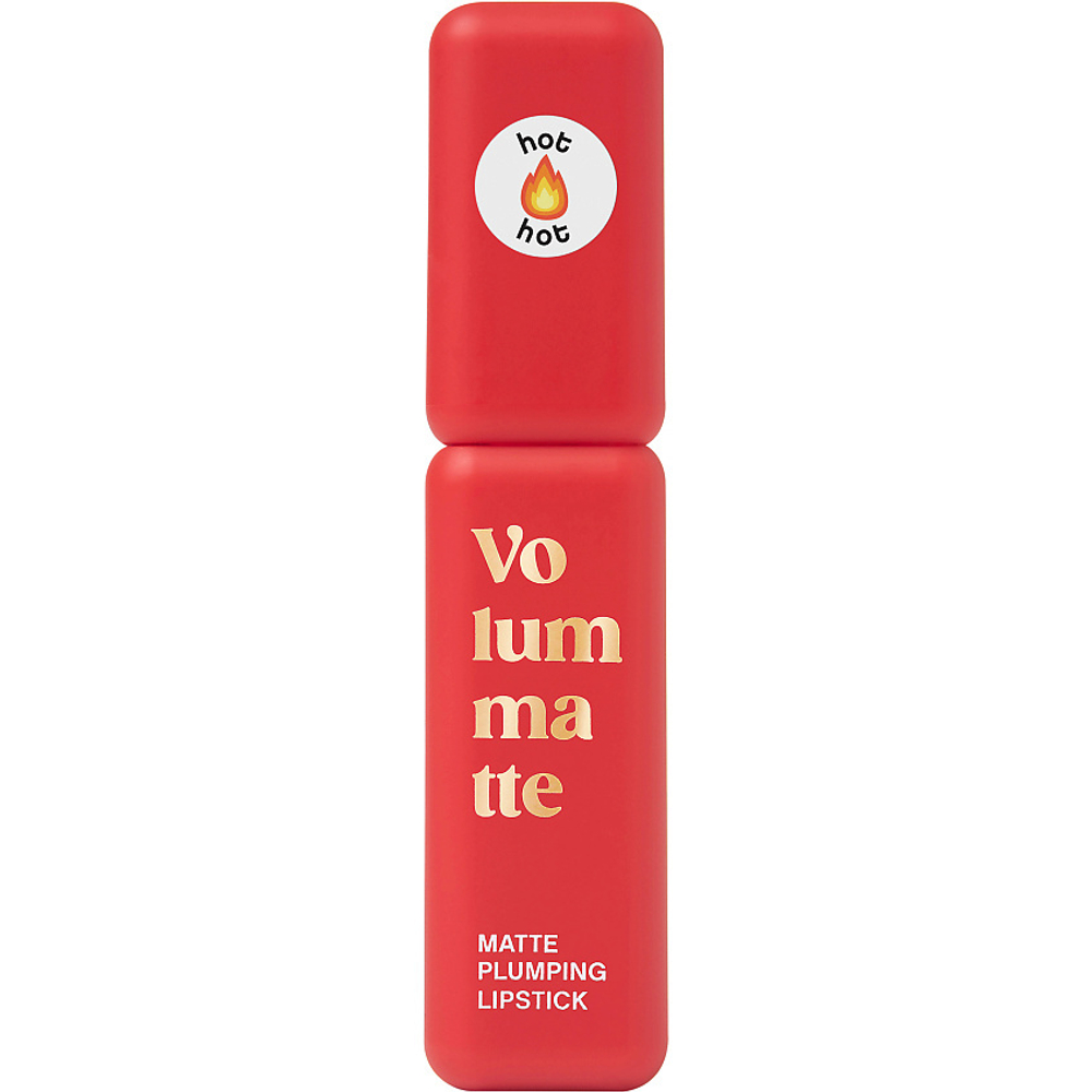 Vivienne Sabo Volummatte Matte Plumping Lipstick Жидкая матовая помада для губ с плампинг-эффектом 08 Красный