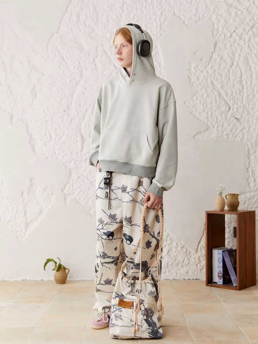 Брюки KREATE Trees Pattern Baggy Pants