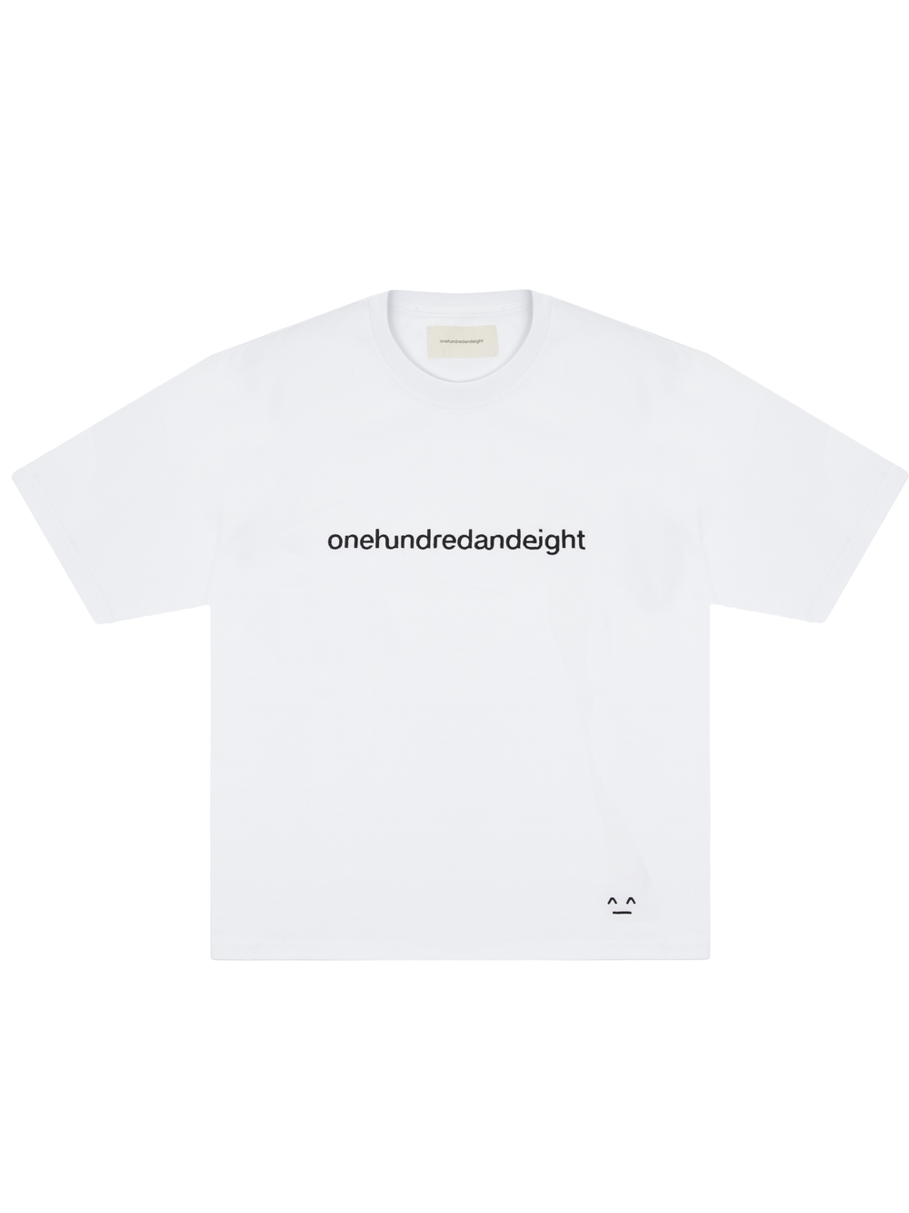 Футболка белая onehundredandeight