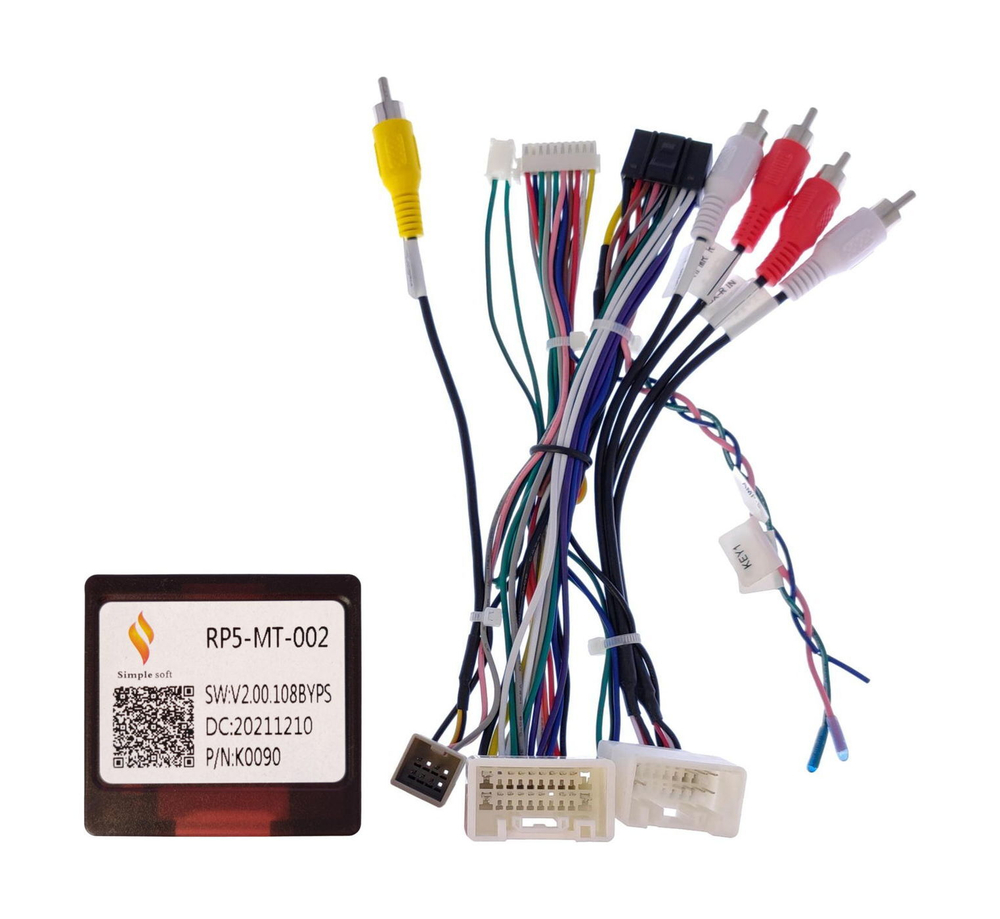 Комплект рамки с разъёмами 10,1"+can Mitsubishi Outlander 3 2012-2023 овальный климат - Car-Smart 7163