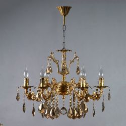 2118/6 AB Honey Leaf Люстра