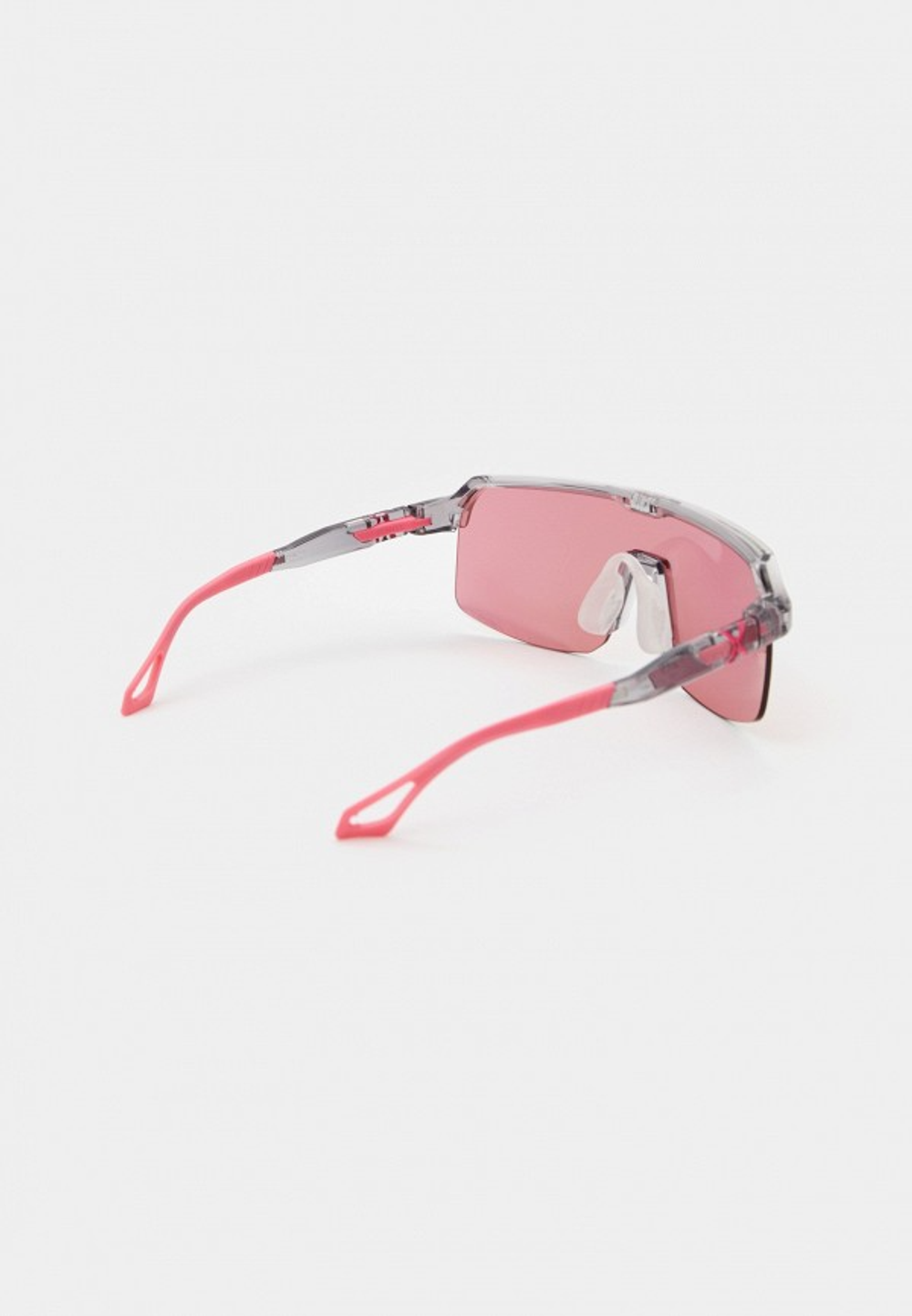 Спортивные очки с диоптриями HILX Inferno Shiny Crystal Light Grey / Pink Lens