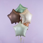 Звезда 18" Шоколад Сатин Gr