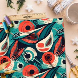 Ткань премиум таффета эффектный графити