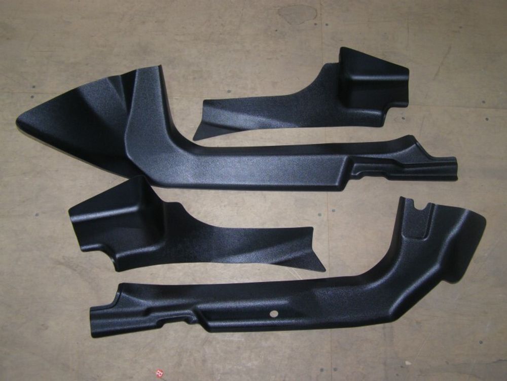 Облицовка порога пола Renault Sandero II (4 шт) (Renault)
