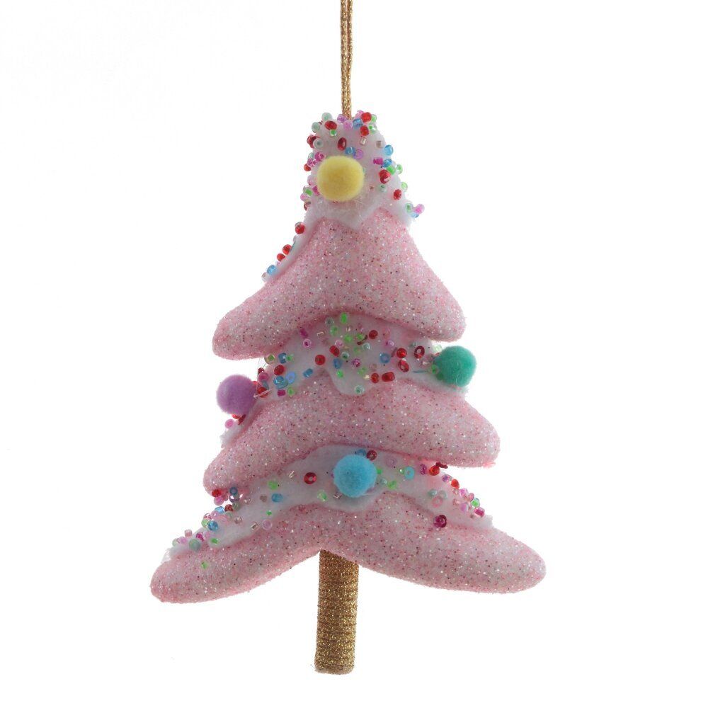 GAEM Изделие декоративное подвесное "Ёлка", L9,5 W3 H13 см, 2в.