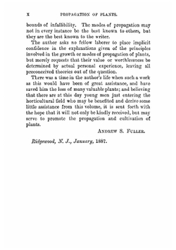 The propagation of plants | Andrew Samuel Fuller