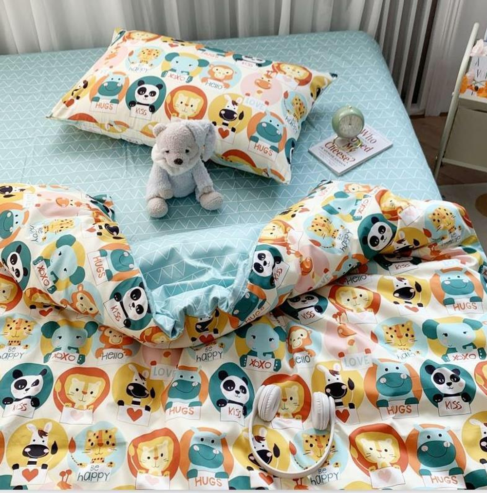 ZEPHYR HOME Постельное белье Полуторка Египетский хлопок Розовый